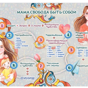 Терапевтическая трансформационная игра - Мама. Папа. 2 игры в одной