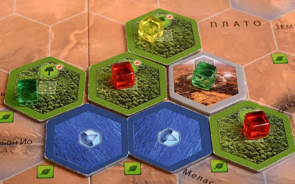 Игра настольная Покорение Марса