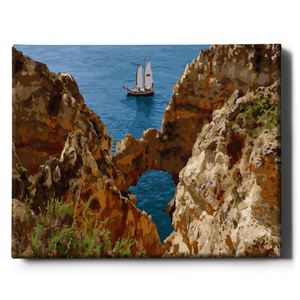 Книга Картина по номерам Яхта и горы - nan | SOVABOOKS