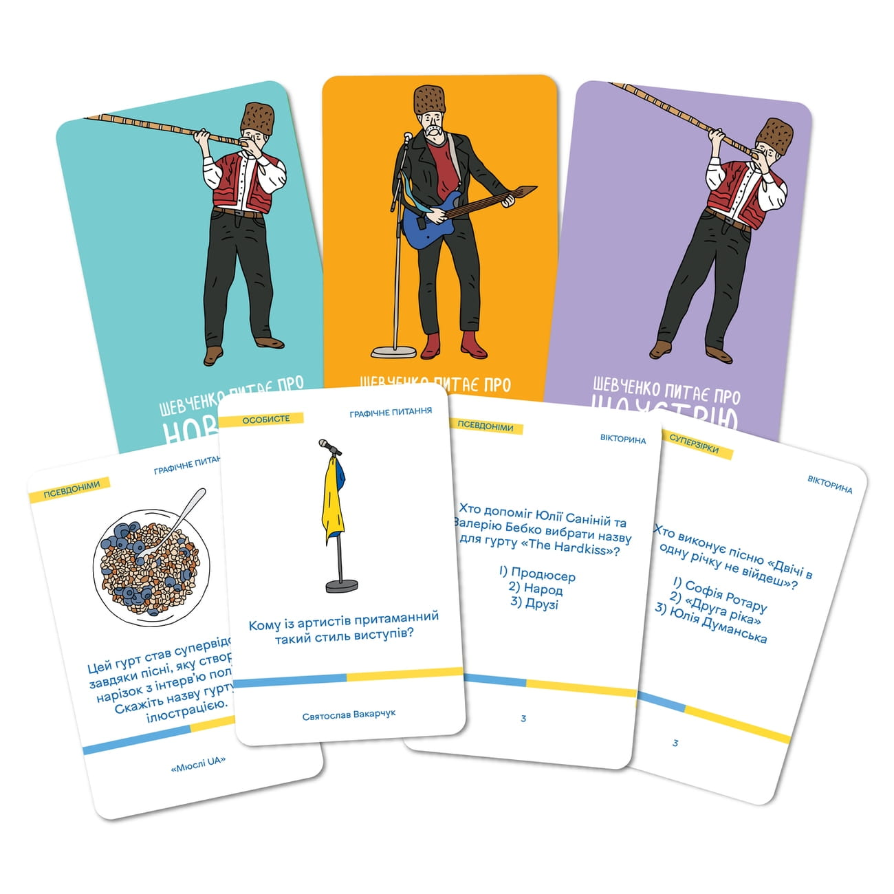 Розмовна гра Шевченко питає про українську музику