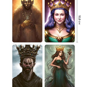 Метафорические карты Короли и королевы