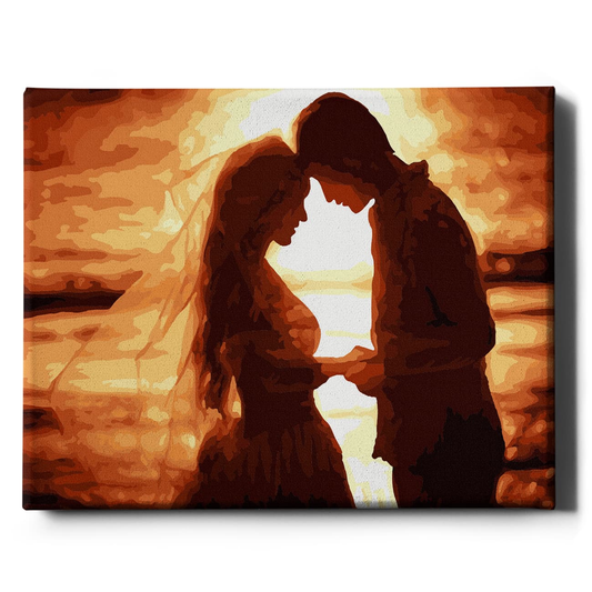 Книга Картина по номерам на заходе солнца - nan | SOVABOOKS