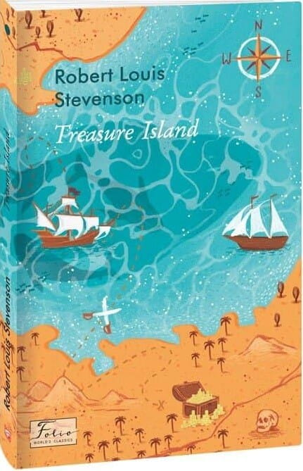 Книга Treasure Island (м'яка обкладинка) Роберт Льюіс Стівенсон | SOVABOOKS