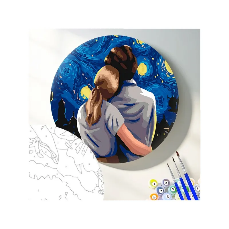 Книга Круглая картина по Вечер с звездами - nan | SOVABOOKS