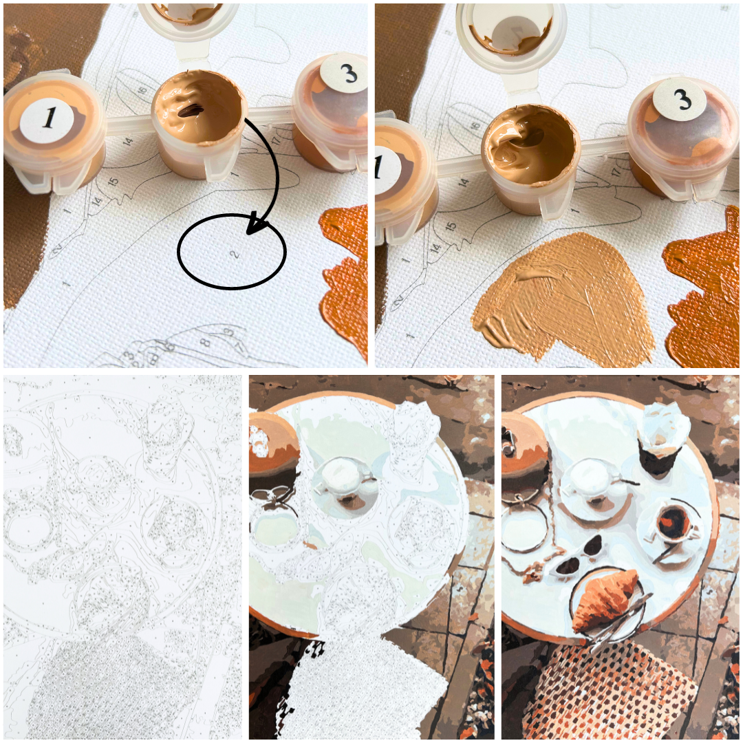 Картина по номерам Сказочная ночь