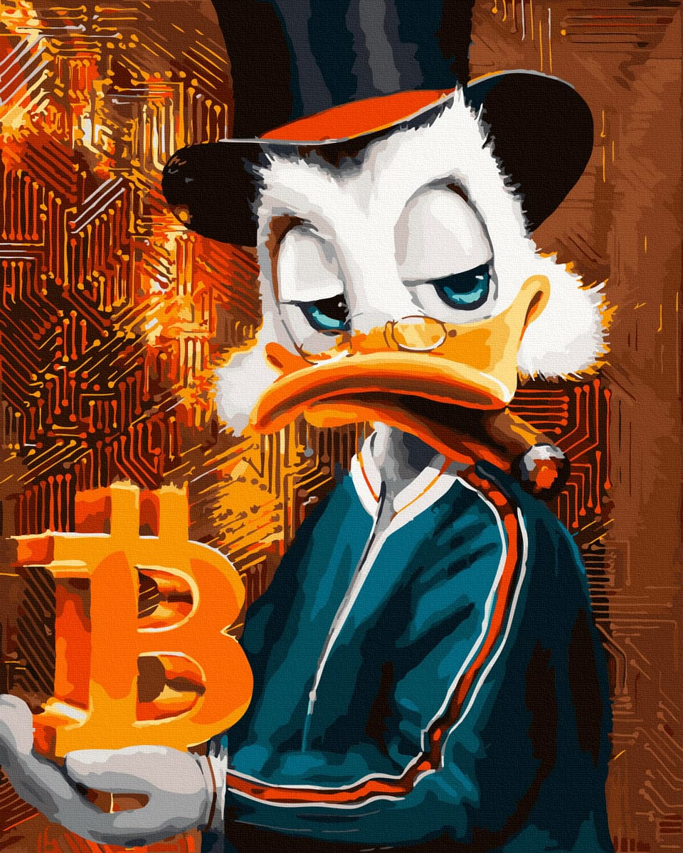 Книга Картина по номерам Биткоин - nan | SOVABOOKS