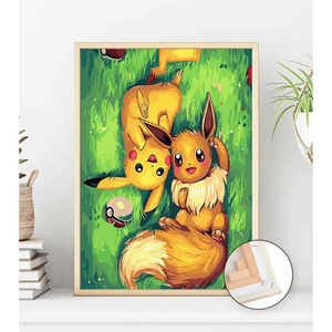 Картина по Номерам Покемоны