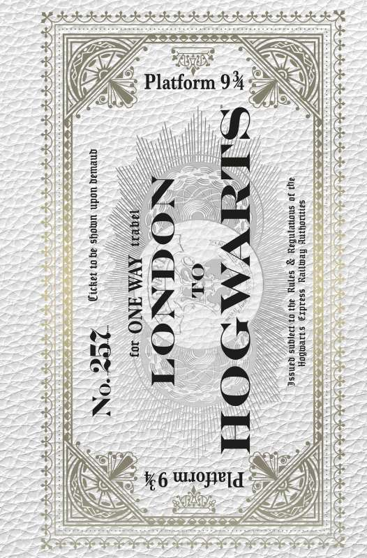 Книга Блокнот. Гарри Поттер. Билет на Хогвартс-экспресс Эксмо | SOVABOOKS