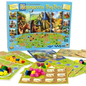 Настольная игра Каркассон Big Box. Carcassonne