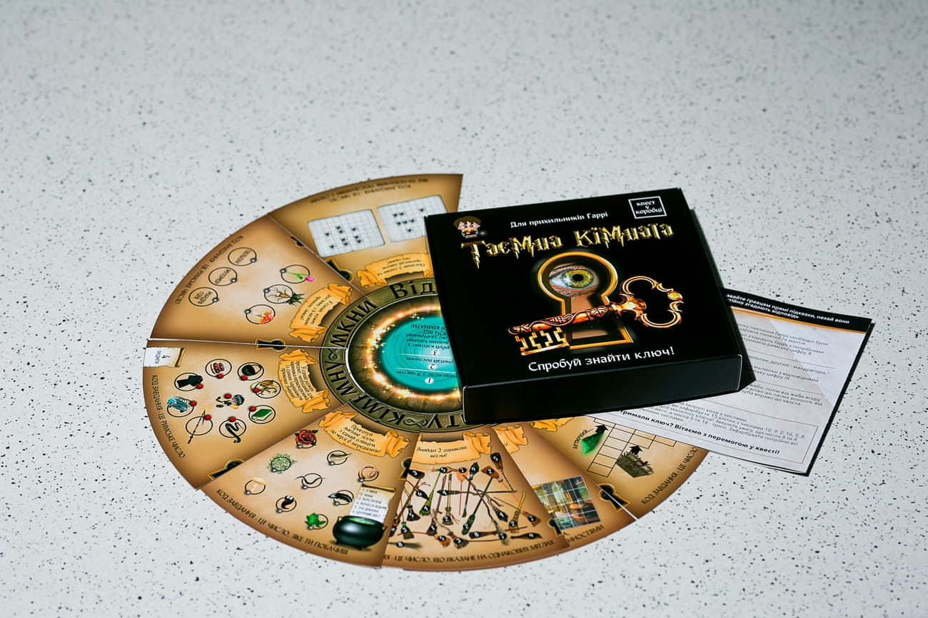 Настільна гра Квест у коробці: Таємна кімната