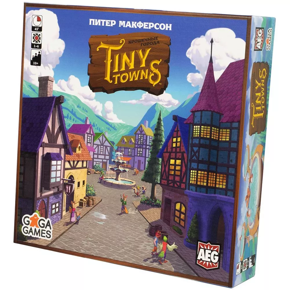 Книга Игра настольная Крошечные города - nan | SOVABOOKS