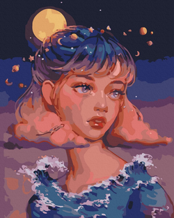 Книга Картина по номерам небесная девочка - nan | SOVABOOKS