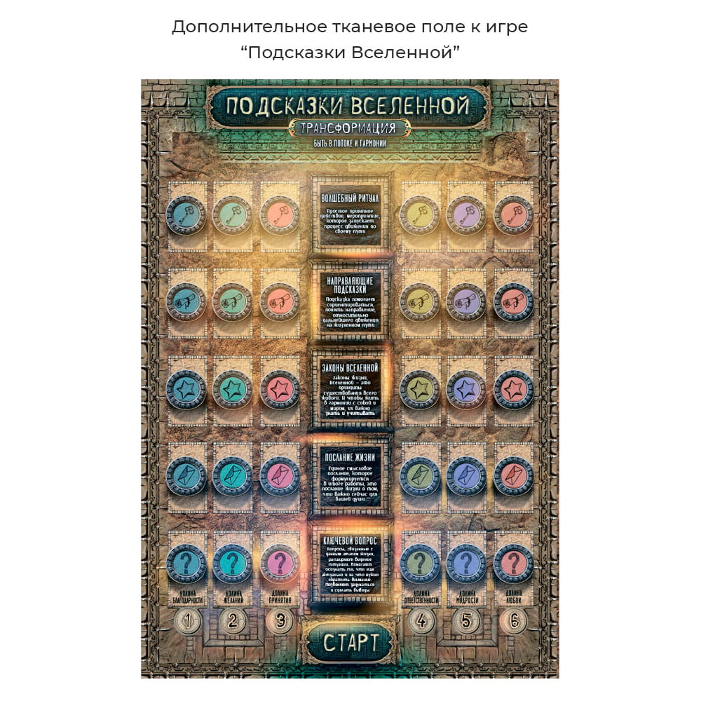 Книга Дополнительное поле к игре Подсказки Вселенной - nan | SOVABOOKS