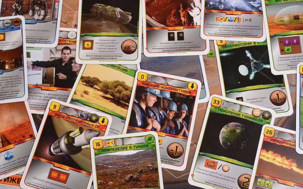 Игра настольная Покорение Марса