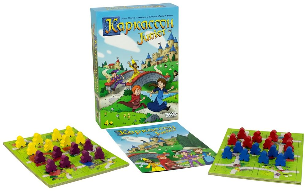 Настольня игра - Каркассон. Junior
