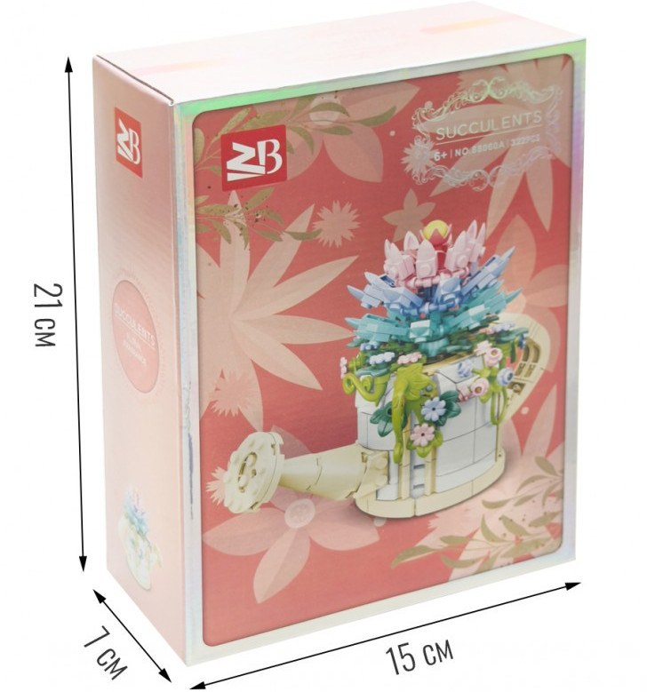 Конструктор «Цветочная лейка» — нежная декоративная композиция для подарков и интерьера