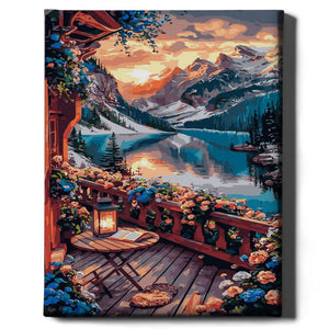 Картина по номерам Горный отдых