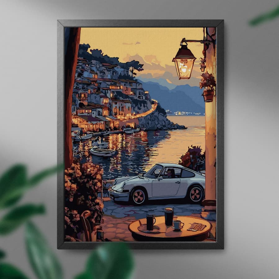 Картина по номерам Итальянский Запад