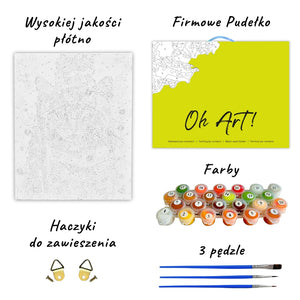 Картина по номерам Рождественская елка