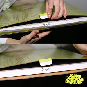 Картина по номерам новогодний лисенок