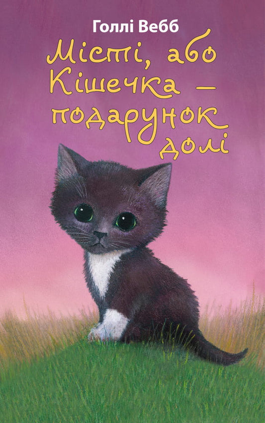 Детская украинская книга «Місті, або Кішечка — подарунок долі» от Sovabooks, иллюстрации на обложке
