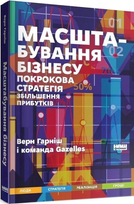 Книга "Масштабування бізнесу" від Sovabooks — покрокова стратегія збільшення прибутків, українська бізнес-література