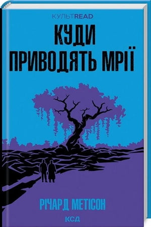 Современная украинская художественная книга "Куди приводять мрії" Ричарда Метисона, изображение обложки, издания Sovabooks