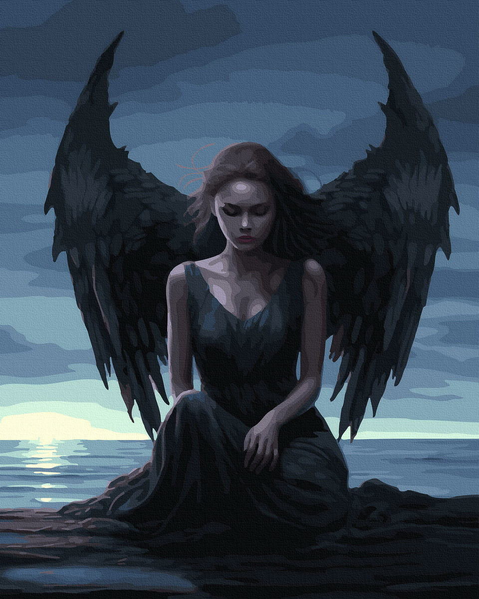 Книга Картина по номерам Падший ангел - nan | SOVABOOKS