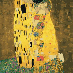 Книга Картина по номерам Поцелуй - nan | SOVABOOKS