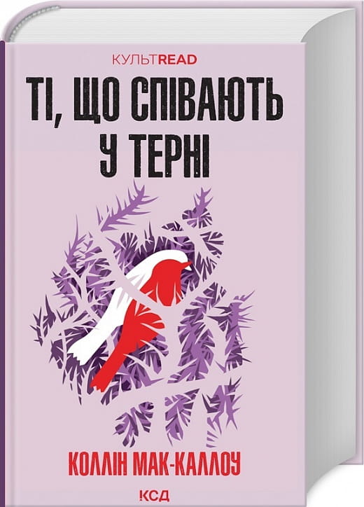 Современная украинская художественная книга "Ті, що співають у терні" от Sovabooks, изображение книги с яркой обложкой