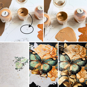 Картина по номерам Чувственные пионы