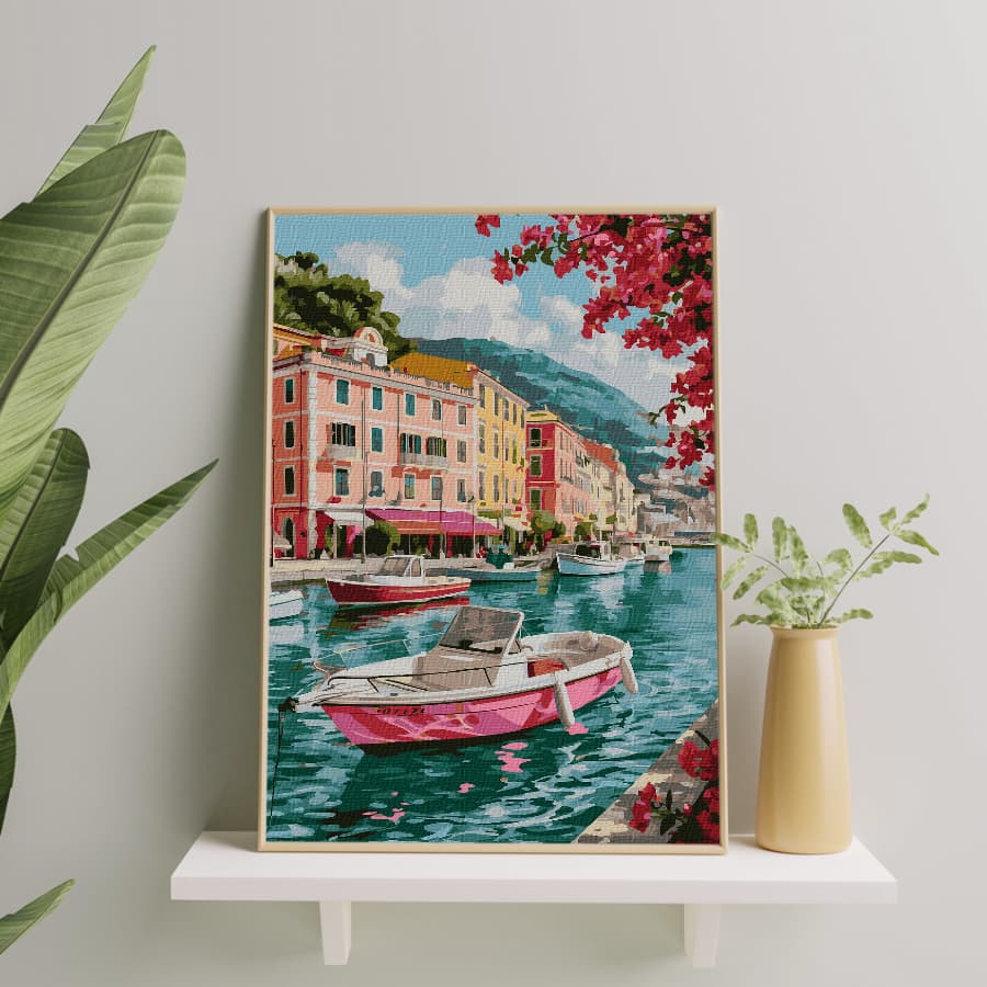 Картина по номерам Итальянский рай