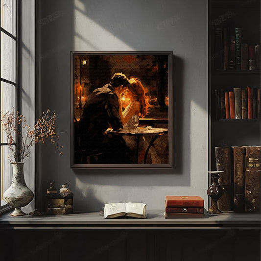 Картина по номерам Романтический вечер