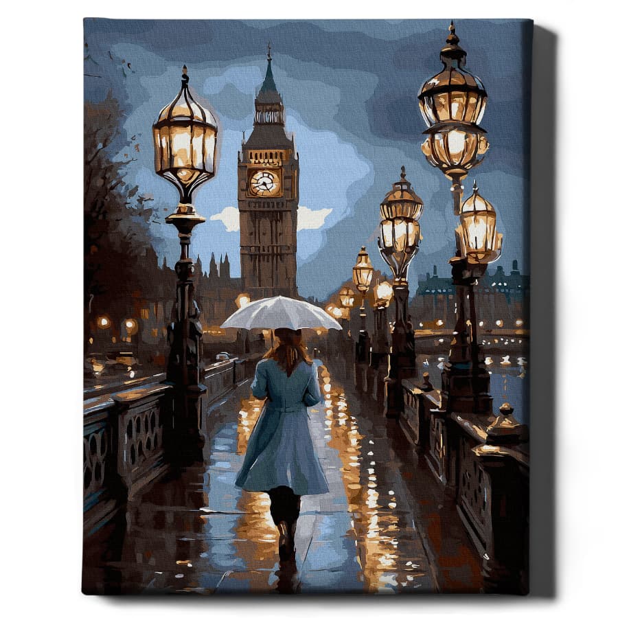 Картина по номерам Прогулка по Лондону