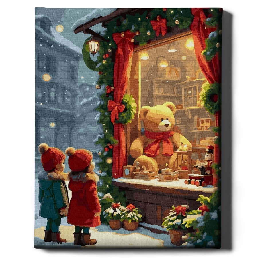 Картина по номерам Рождественская мечта