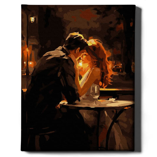 Картина по номерам Романтический вечер