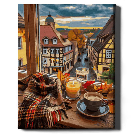 Картина по номерам Тепло осеннего утра