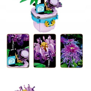 Конструктор «Фиолетовая хризантема»