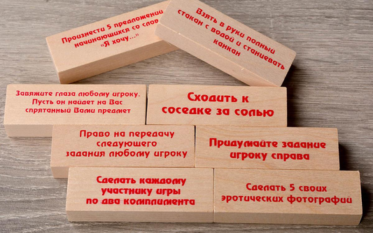 Башня с заданиями для взрослых от SOVABOOKS, игра для взрослых и пар, включает задания для развлечения и развлечений.