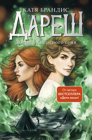 Детская книга "Долина Холодного огня" Кати Брандис, русская книга для детей с ярким иллюстрационным оформлением.