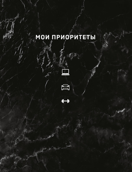 Книга Мои приоритеты (черный) Нечаева Н.Г. | SOVABOOKS