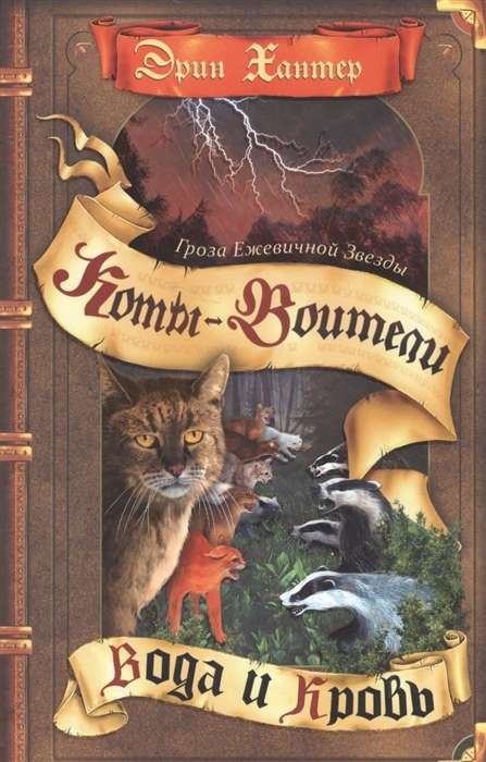 Книга Гроза Ежевичной звезды. Вода и кровь ХАНТЕР Э. | SOVABOOKS