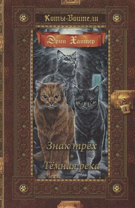 Детская книга "Знак трех" из серии Темная река от SOVABOOKS, иллюстрация на обложке, яркий дизайн для детей