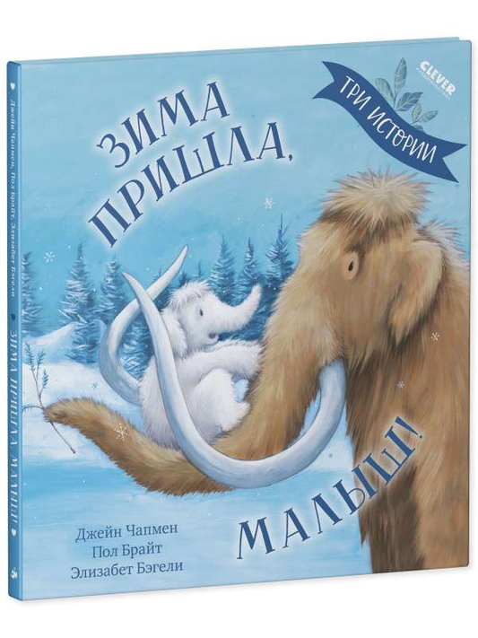 Детская книга "Зима пришла, малыш!" от SOVABOOKS, иллюстрированные страницы с зимними сюжетами для малышей.