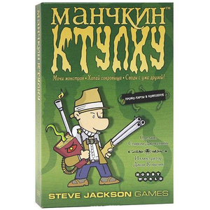 Настольная игра Манчкин Ктулху от Sovabooks, приключенческая игра с ярким дизайном, изображена на изображении.