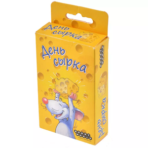 День Сырка настольная игра для детей от Sovabooks с яркой иллюстрацией и игровыми элементами для весёлого времяпрепровождения