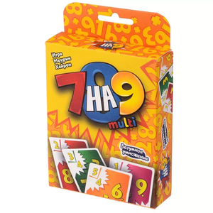 Настольная игра 7 на 9 Multi от Sovabooks для семейных игр, обновленная версия, яркое игровое поле и компоненты