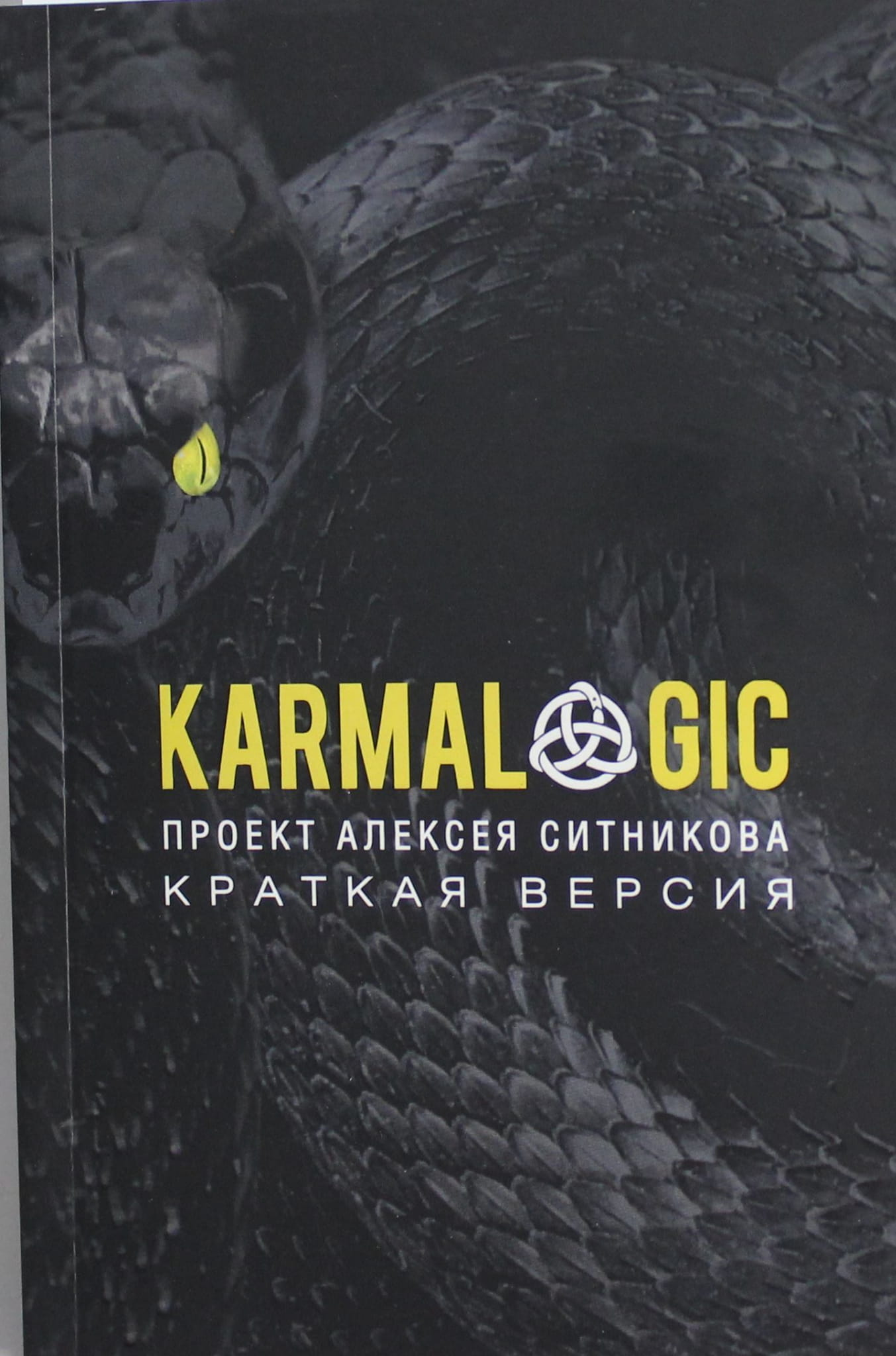 Книга SOVABOOKS KARMALOGIC. Краткая версия для мужчин, изображение обложки и титульная страница