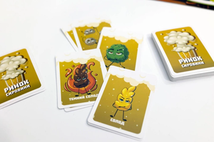 Настольная игра ПивоWars от Sovabooks для вечеринок и развлечений, изображение коробки и игровых элементов
