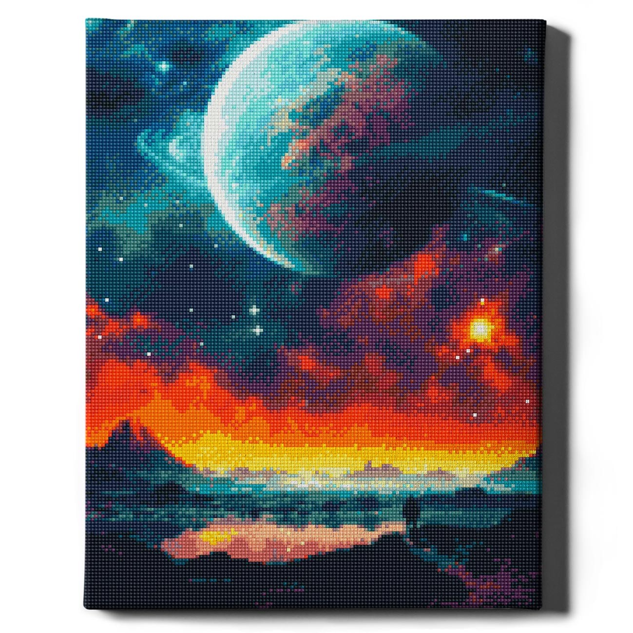 Алмазная мозаика Великая планета (40х50)